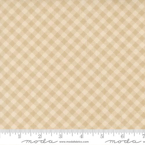 My Secret Garden - Garden Gingham - Cloud Natural