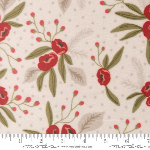 Christmas Eve Quilting Cuddle - Snow Blossoms - Snow
