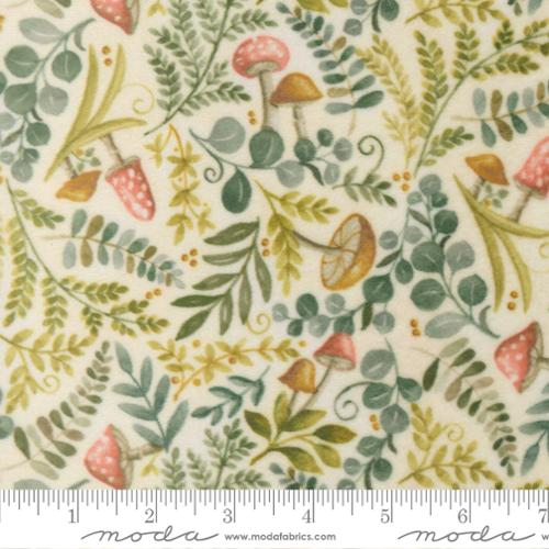 Effie's Woods Quilting Cuddle - Forest Floor - Cloud