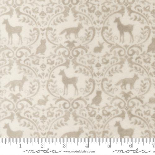Effie's Woods Quilting Cuddle - Woodland Damask - Cloud