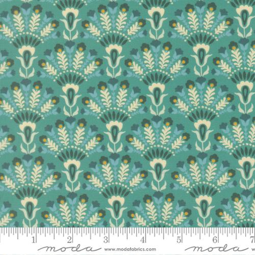 Sitara - Opaline Damask - Blue Chill