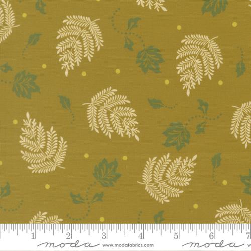 Sitara - Paisley Leaf - Olive