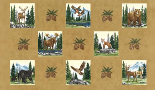 Northwoods Lodge - Panel - Fawn