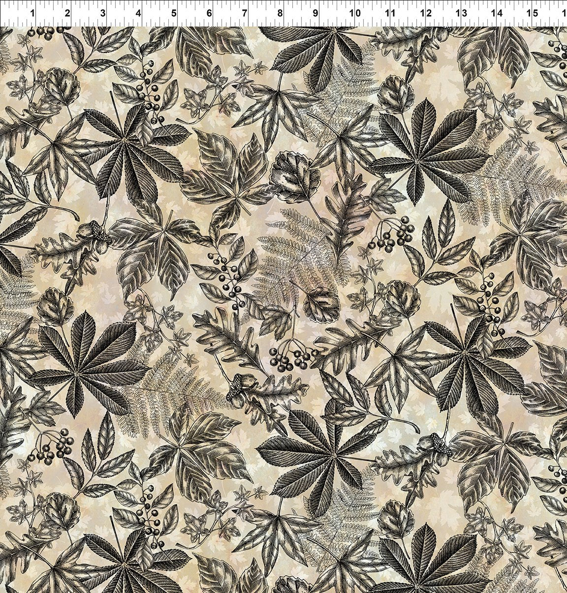 Autumn Elegance - Toile Cream
