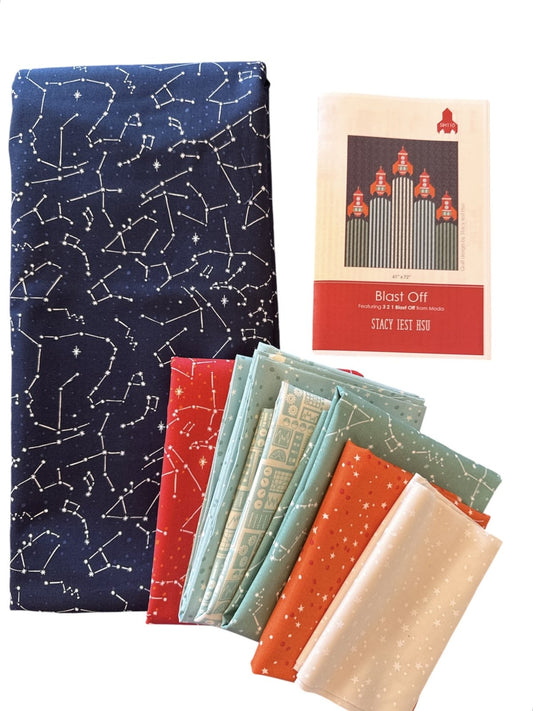 Blast Off Quilt Kit