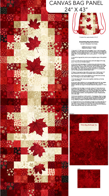 Stonehenge Oh Canada 14 - Backpack Panel