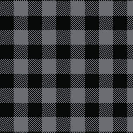 Buffalo Plaid Flannel  - Charcoal