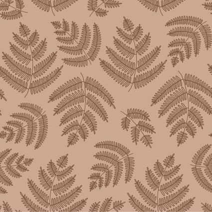 Forest Ferns - Fronds - Light Rust