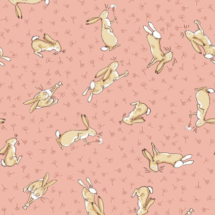 Guess How Much I Love You 2024 - Tossed Bunnies - Coral