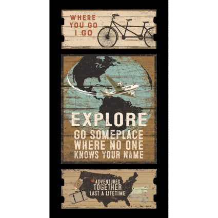 Explore - Panel - Black