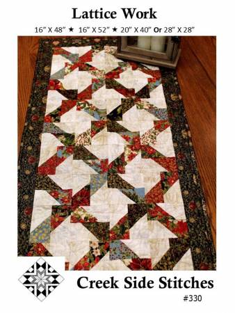 Lattice Work Table Runner Pattern