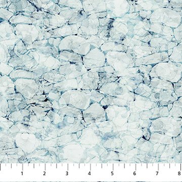 Fox Den - Stone Texture - Light Blue