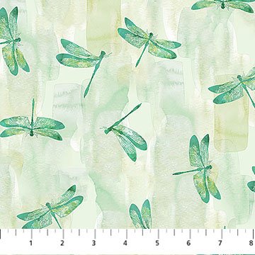 Luscious - Dragonflies - Pale Green