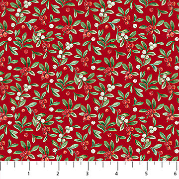 Home for Christmas - Mistletoe - Red