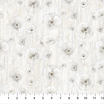 Poppy Meadow - White Poppy - White