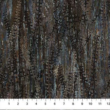 Poppy Meadow - Meadow Texture - Charcoal