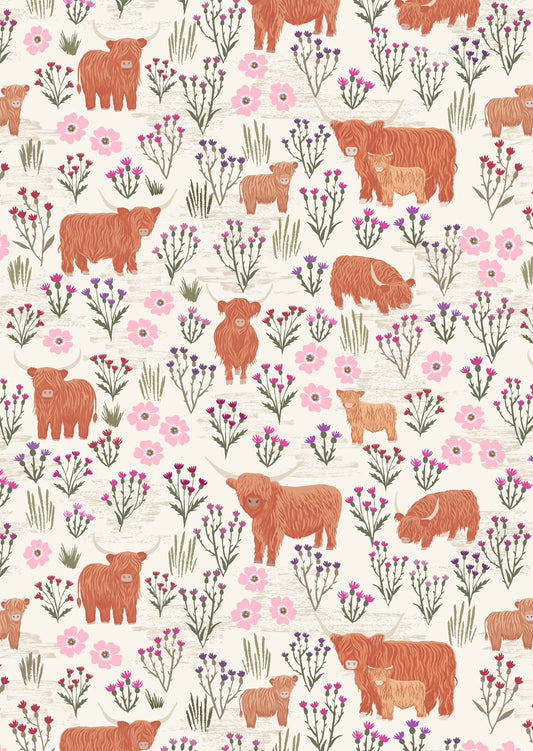 A Celtic Summer - Summer Meadow Highland - Cream