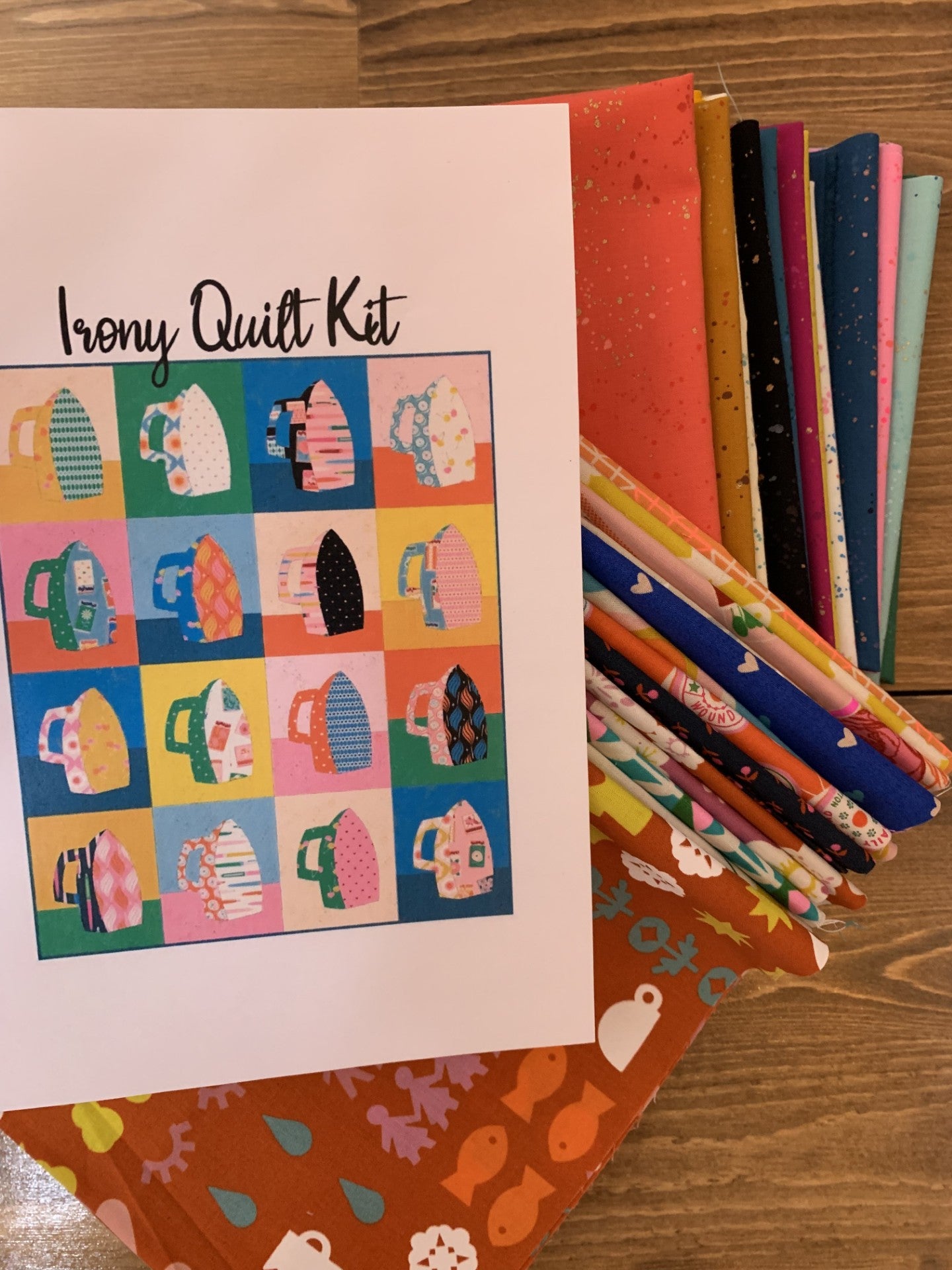 Irony Quilt Kit