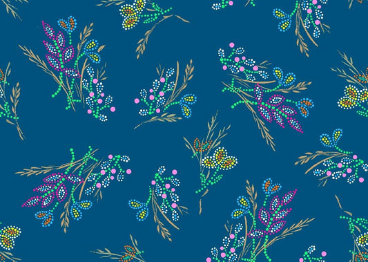 Free Spirit - Floral All Over - Blue