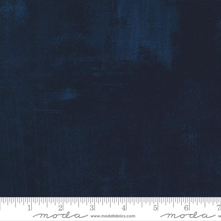 Grunge 108" Quilt Back - True Blue