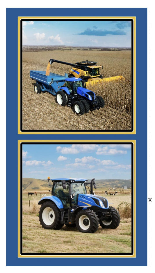 Farm Machines 2 - Blue Machinery Panel