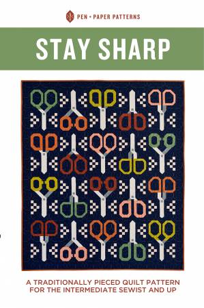 Stay Sharp Quilt Pattern by Pen and Paper Patterns