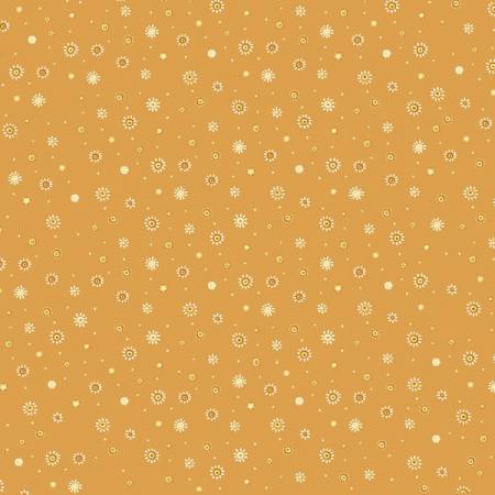 Sweet Bees - Sunburst Dot - Orange