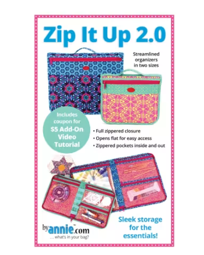Zip It Up 2.0 Pattern