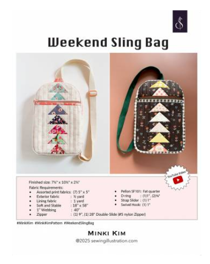 Weekend Sling Bag Pattern