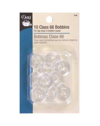 Dritz Class 66 Plastic Bobbins