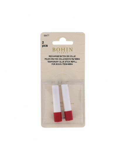 Bohin Refill For Temporary Glue Stick For Fabrics - 2 pcs
