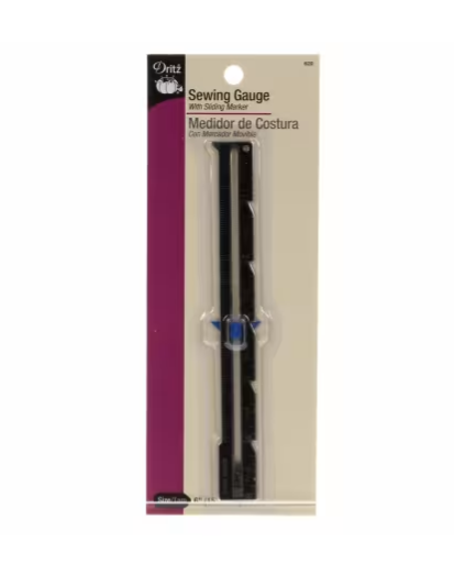 Dritz Sewing Gauge with Metrics - 6 inches