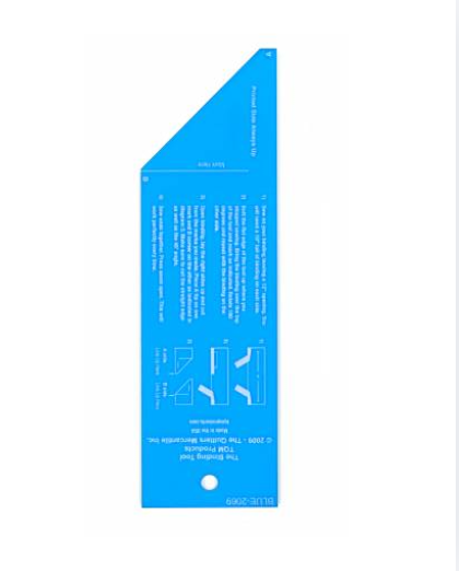 The Binding Tool Template Ruler