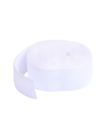 Fold-over Elastic by Annie - 7/8" x 2 yard - White