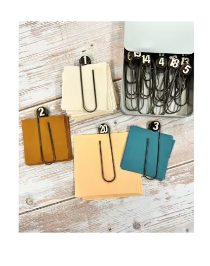 Seams Sew Me Jumbo Number Clips