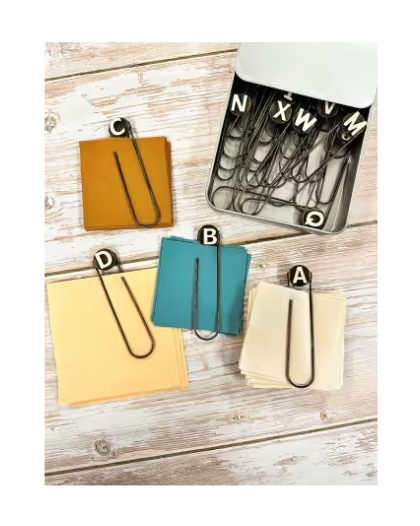 Seams Sew Me Jumbo Alphabet Clips