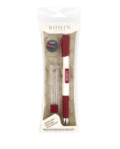 Bohin Mechanical Chalk Pencil - Extra Fine-White 0.9mm