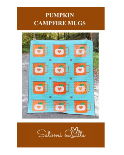 Pumpkin Campfire Mugs Quilt Pattern