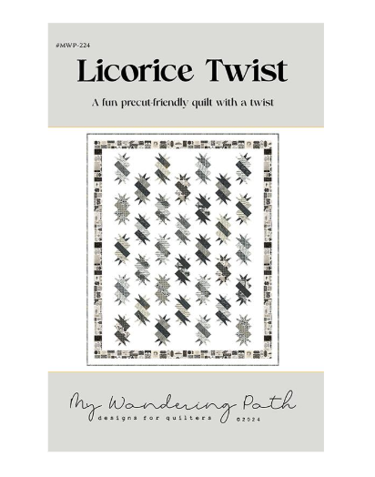 Licorice Twist Quilt Pattern