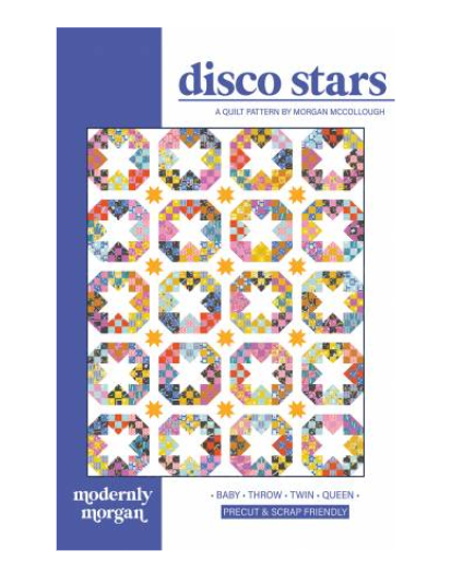 Disco Stars Quilt Pattern
