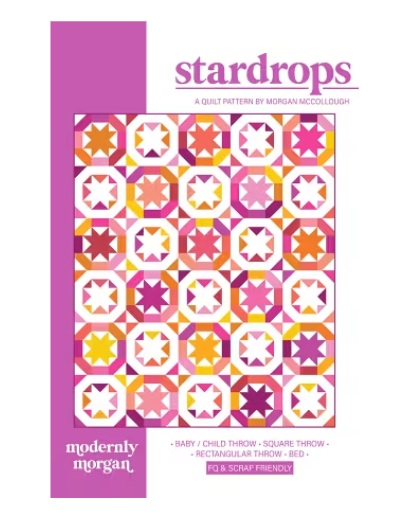 Stardrops Quilt Pattern by Modernly Morgan