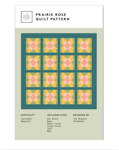 Prairie Rose Quilt Pattern