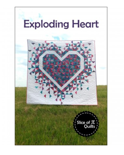 Exploding Heart Quilt Pattern