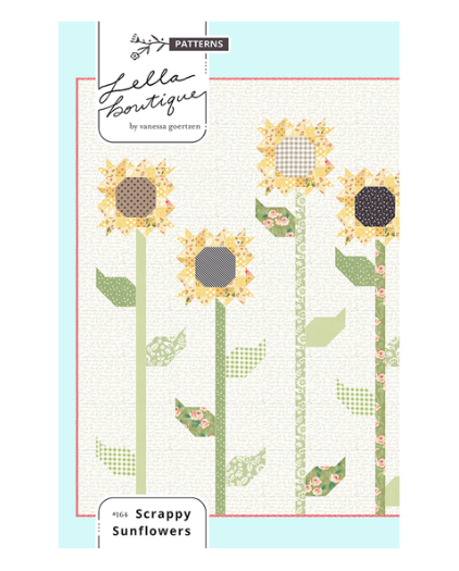 Scrappy Sunflowers Quilt Pattern