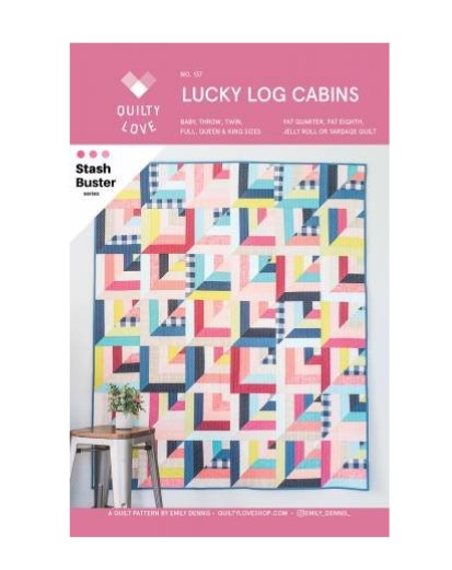 Lucky Log Cabins Quilt Pattern