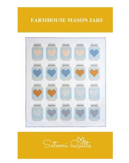 Farmhouse Mason Jars Quilt Pattern