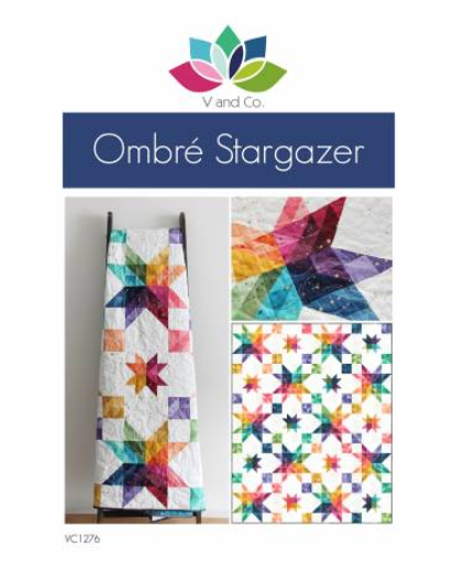Ombre Stargazer Quilt Pattern