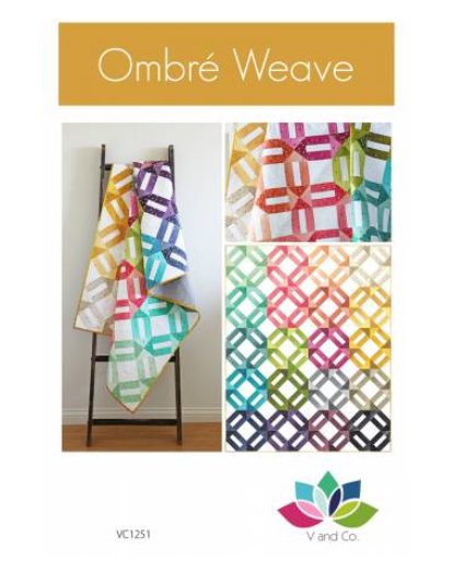 Ombre Weave Quilt Pattern