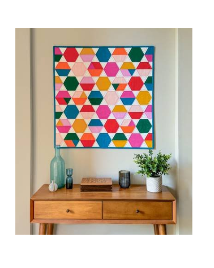 Hexie Fun Quilt Pattern