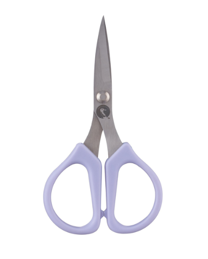 Metal Goose Curved Tip Embroidery Scissors